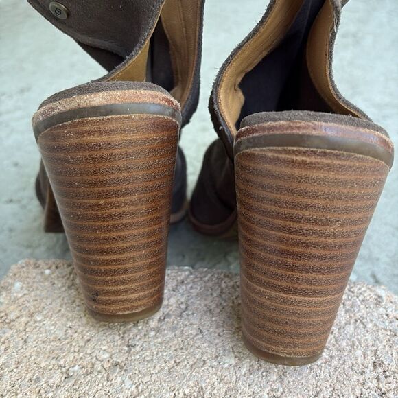 Ugg Valencia Brown peep toe - Picture 7 of 11